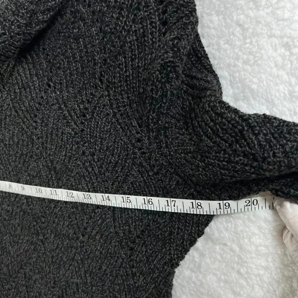 Sundance S Womens Cowl Neck Ribbed Dimensions Sweater Knit Cotton Silk Blend - Picture 10 of 16